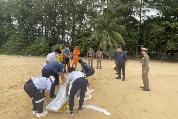Body of Drowned Policeman Discovered on Phuket’s Naithon Beach