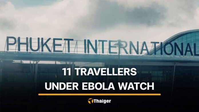 Ebola Precautions: 11 Visitors from Congo and Uganda Under 21-Day Health Monitoring in Phuket