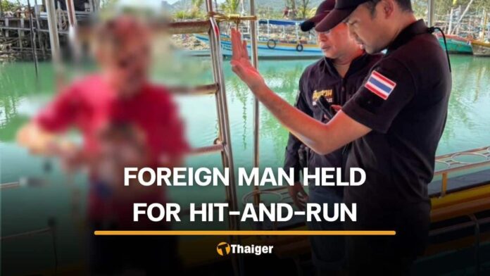 Foreign Motorcyclist Detained on Koh Pha Ngan Following Hit-and-Run Leaving Thai Doctor in Coma
