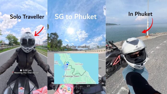 Journey Without a Plan: Woman Chronicles Her Ride from Singapore to Phuket