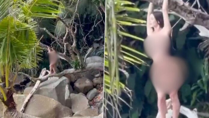 Naked Photoshoot at Kalim Beach in Phuket Leaves Locals in Shock