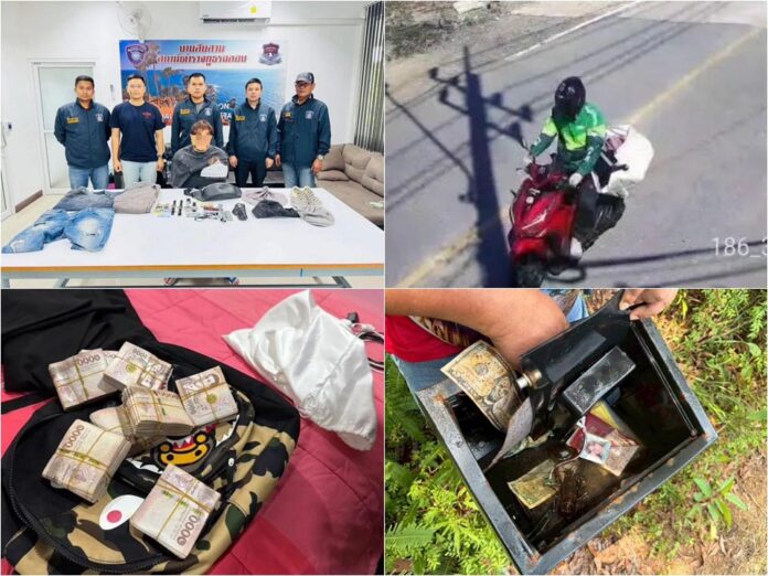 Phuket Authorities Capture Theft Suspect, Reclaim Over 800,000 Baht in Stolen Goods