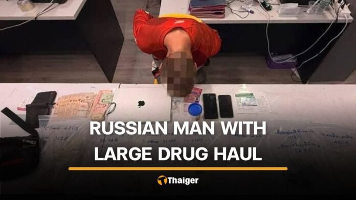 Russian National Detained with Substantial Drug Cache on Phuket-Pattaya Bus