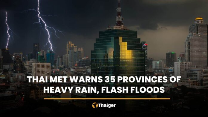 Severe Weather Alert: 35 Thai Provinces Brace for Heavy Rain and Flooding