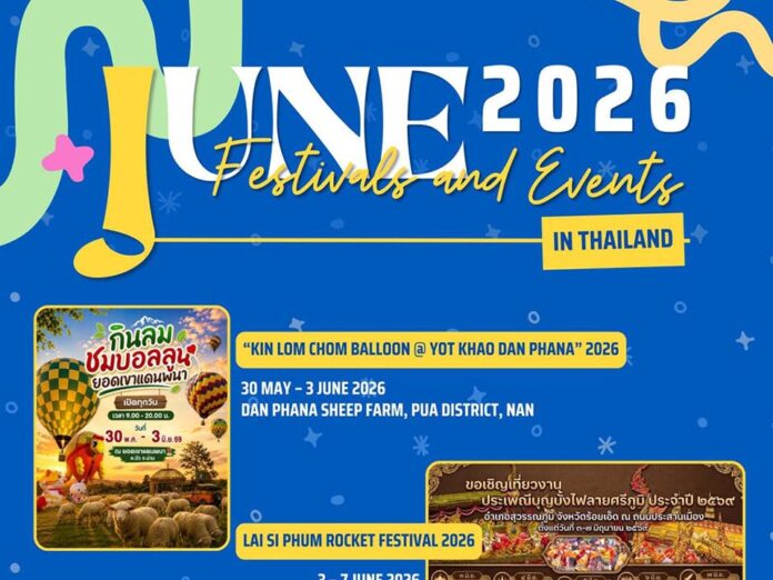Thailand’s June 2026 Events: A Blend of Festivals, Marathons, and Cultural Showcases