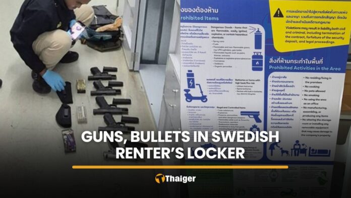Unpaid Locker in Patong Reveals Firearms and Ammunition