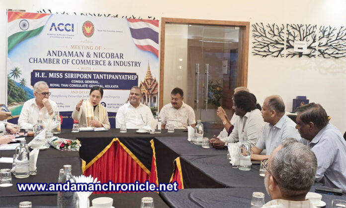 Andaman Nicobar Chamber of Commerce & Industry Engages with Royal Thai Consulate-General to Enhance Thailand-A&N Islands Connectivity