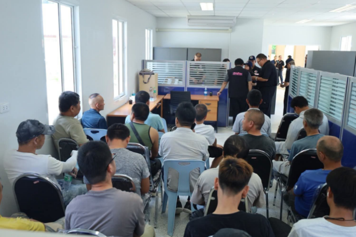 Authorities Arrest Illegal Foreign Workers in Phuket Construction Site