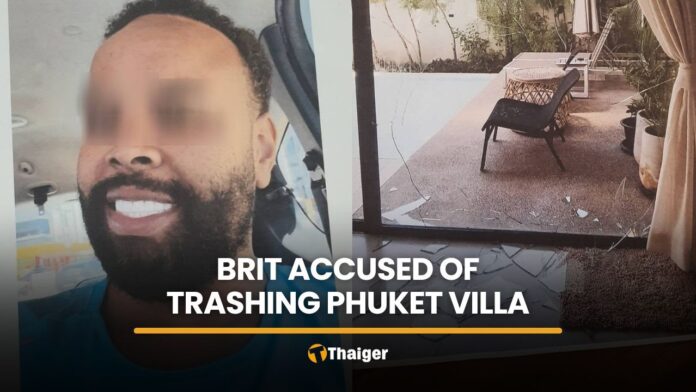 British Renter Allegedly Damages Phuket Villa, Causing 300,000 Baht Loss