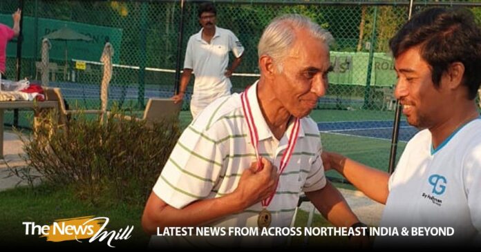 Colonel Mridul Barkakoty Triumphs at ITF Seniors Tennis Tournament in Phuket