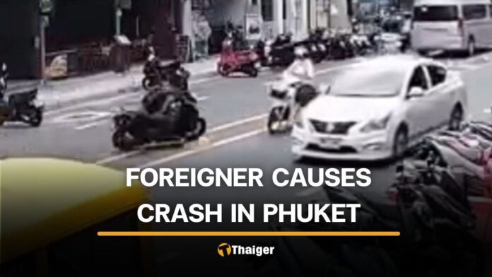 Critical injuries reported in Phuket motorcycle collision involving foreigner and Thai woman