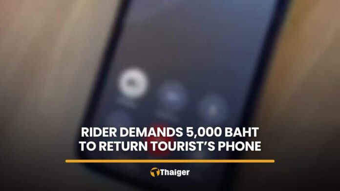 Phuket Rider Accused of Extorting Tourist for Lost Phone