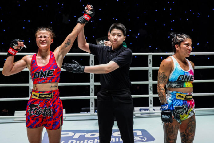 Stamp Fairtex’s Split Decision Win Over Cynthia Flores Sparks Controversy