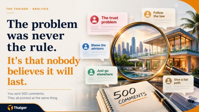 Trust Issues Hinder Foreign Investment in Thailand’s Property Market