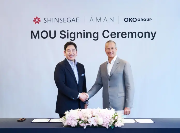 Shinsegae and OKO Group Join Forces for Aman and Janu Luxury Projects
