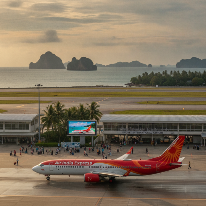 Air India Express Set to Launch Bengaluru-Phuket Route in June 2026 — AI-generated illustration