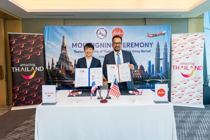 AirAsia and Tourism Authority of Thailand Collaborate to Boost Tourism
