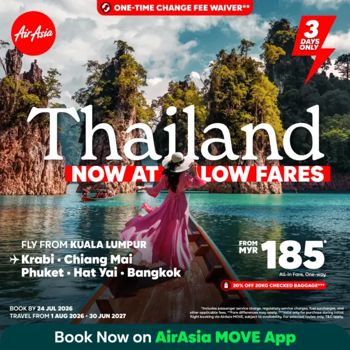 AirAsia Launches Sale for Direct Flights to Phuket and Thailand