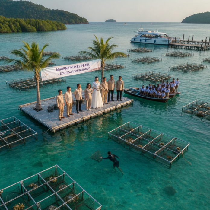 Amorn Phuket Pearl Expands Eco-Tourism and Partners with Miss World Thailand — AI-generated illustration
