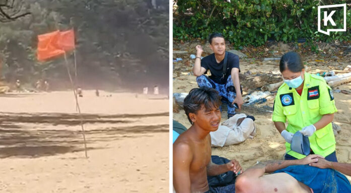 British Tourists Rescued from Dangerous Waters at Phuket Beach
