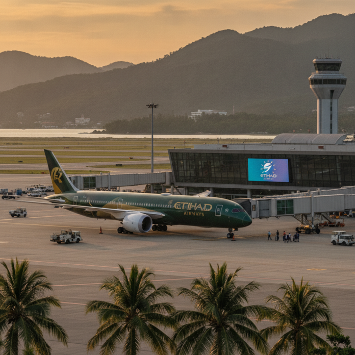 Etihad Airways Unveils Ambitious Summer Flight Schedule — AI-generated illustration