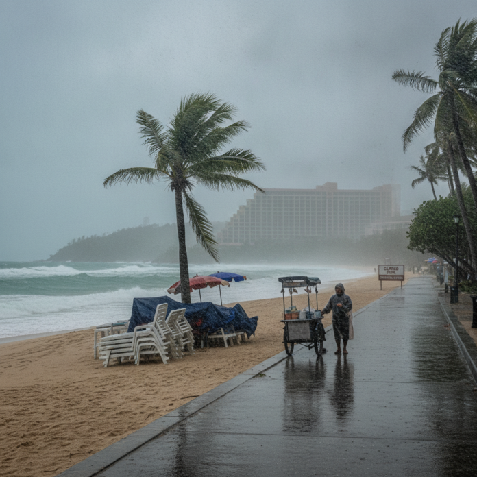 Extended Green Season Impacts Thailand’s Tourism, Including Phuket — AI-generated illustration