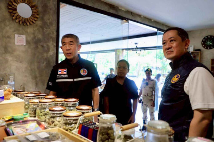 Increased Inspections on Cannabis Shops in Phuket