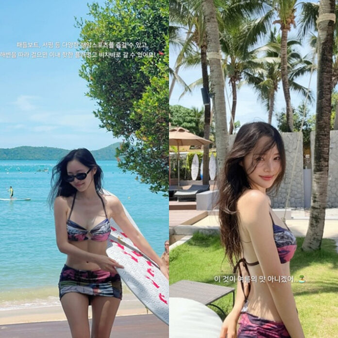 Lee Sol-i Celebrates Summer in Phuket Amid Divorce Rumors