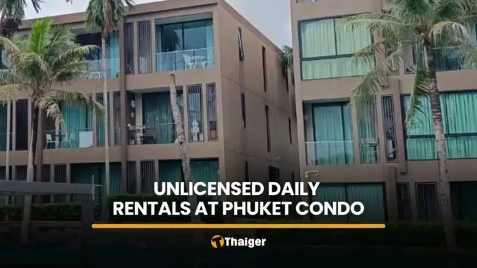 Phuket Authorities Investigate Condo for Unlicensed Daily Rentals