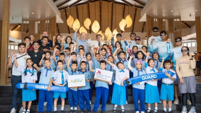 Phuket Marriott and Andamanda Launch Second Year of Water Heroes Project