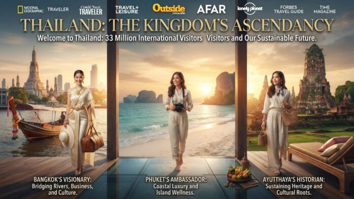 Thailand Targets Brazil, South Africa, and Belarus to Boost Tourism to 33 Million Visitors by 2027