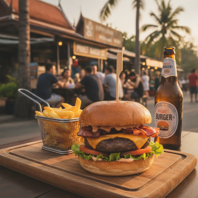 Top Burger Spots to Try in Phuket — AI-generated illustration