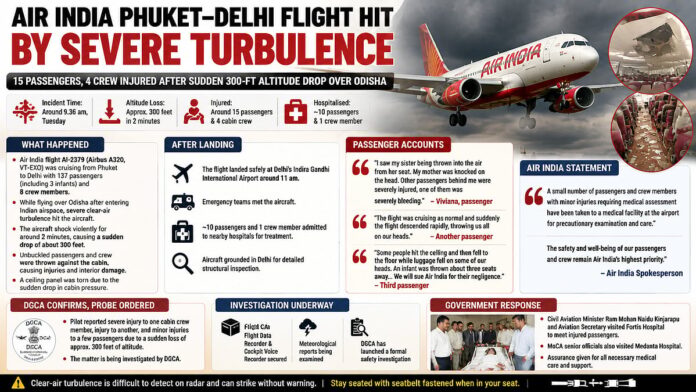 Air India Flight from Phuket Experiences Mid-Air Altitude Drop Due to Hydraulic Failures