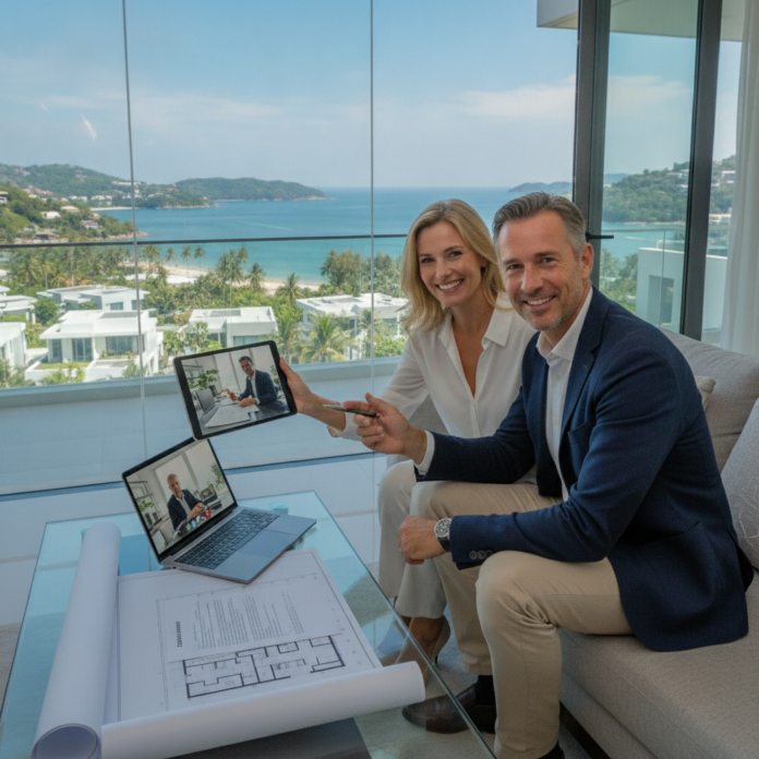 Foreign Buyers Can Purchase Phuket Properties Remotely, Says Undersun Estate — AI-generated illustration