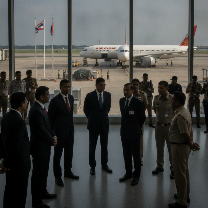 Government Urges Air India to Enhance Safety Measures After Phuket Flight Incident — AI-generated illustration