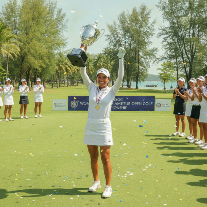 Namo Luangnitikul Wins 49th RSGC Women's Amateur Open Golf Championship — AI-generated illustration