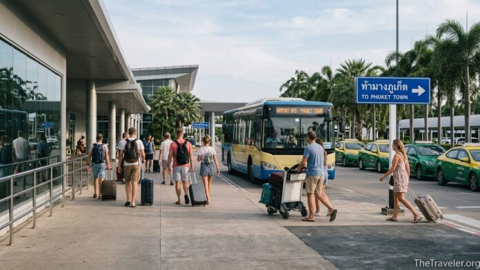 Navigating Routes from Phuket Airport to Old Town