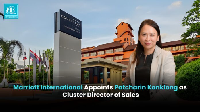 Patcharin Konklong Named Cluster Director of Sales for Marriott Hotels in Phuket