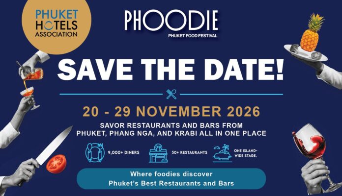 PHOODIE Phuket Food Festival 2026 to Showcase Local Culinary Scene