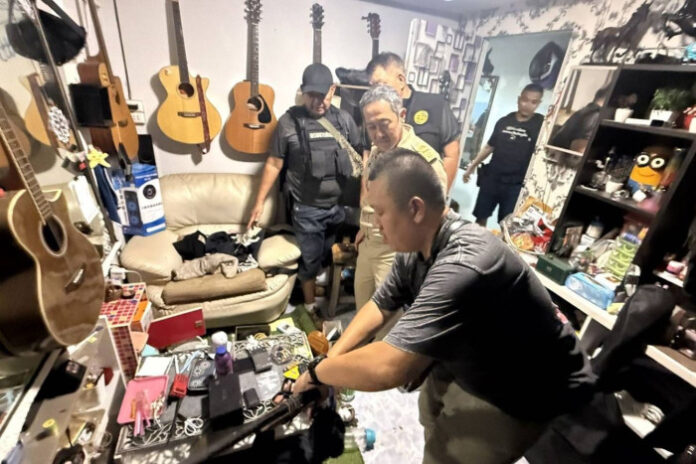 Phuket Authorities Conduct Drug Den Raid in Kathu