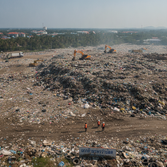 Phuket's Landfill Reaches Capacity Amid Growing Waste Crisis — AI-generated illustration