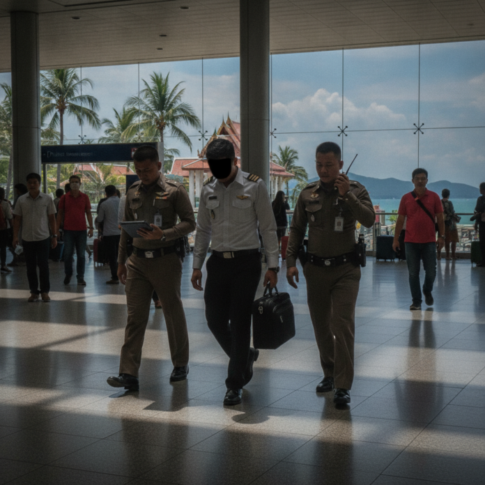 Air India Pilot Dismissed After Phuket-Delhi Flight Incident Raises Legal Concerns — AI-generated illustration