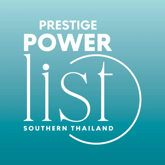 Prestige Southern Thailand Power List Celebrates Visionaries in 2026 Edition