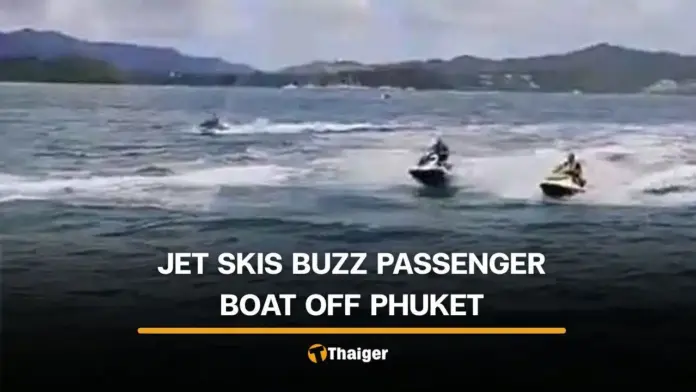 Safety Concerns Raised After Jet Skis Interfere with Passenger Boat Near Phuket