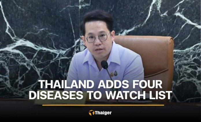 Thailand includes new diseases in notifiable health list