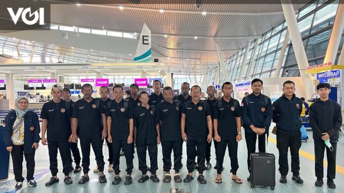 Thirteen Indonesian Fishermen Detained in Thailand Successfully Repatriated