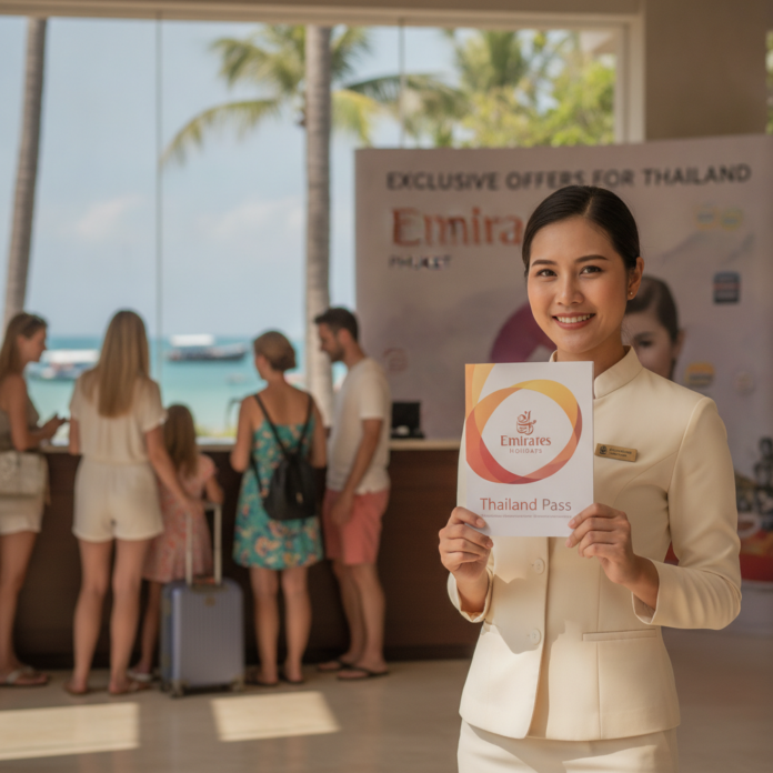 Emirates Holidays Introduces Thailand Pass with Exclusive Offers for Travelers — AI-generated illustration