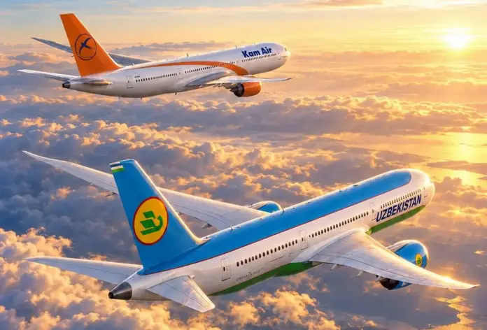 Kam Air and Uzbekistan Airways Launch Kabul-Tashkent-Phuket Flight Connections