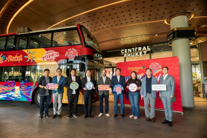 Phuket Launches City Sightseeing Double-Decker Bus Tours to Enhance Tourism