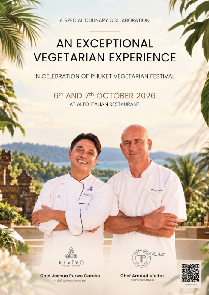 Phuket's Pavilions Hosts Special Culinary Collaboration for Vegetarian Festival